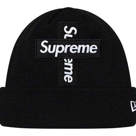 Supreme x New Era Box Logo Beanie 'Black' 